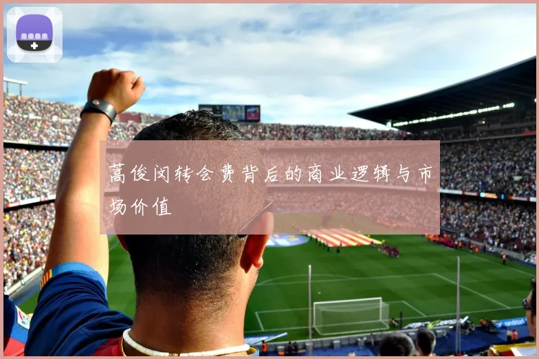 蒿俊闵转会费背后的商业逻辑与市场价值